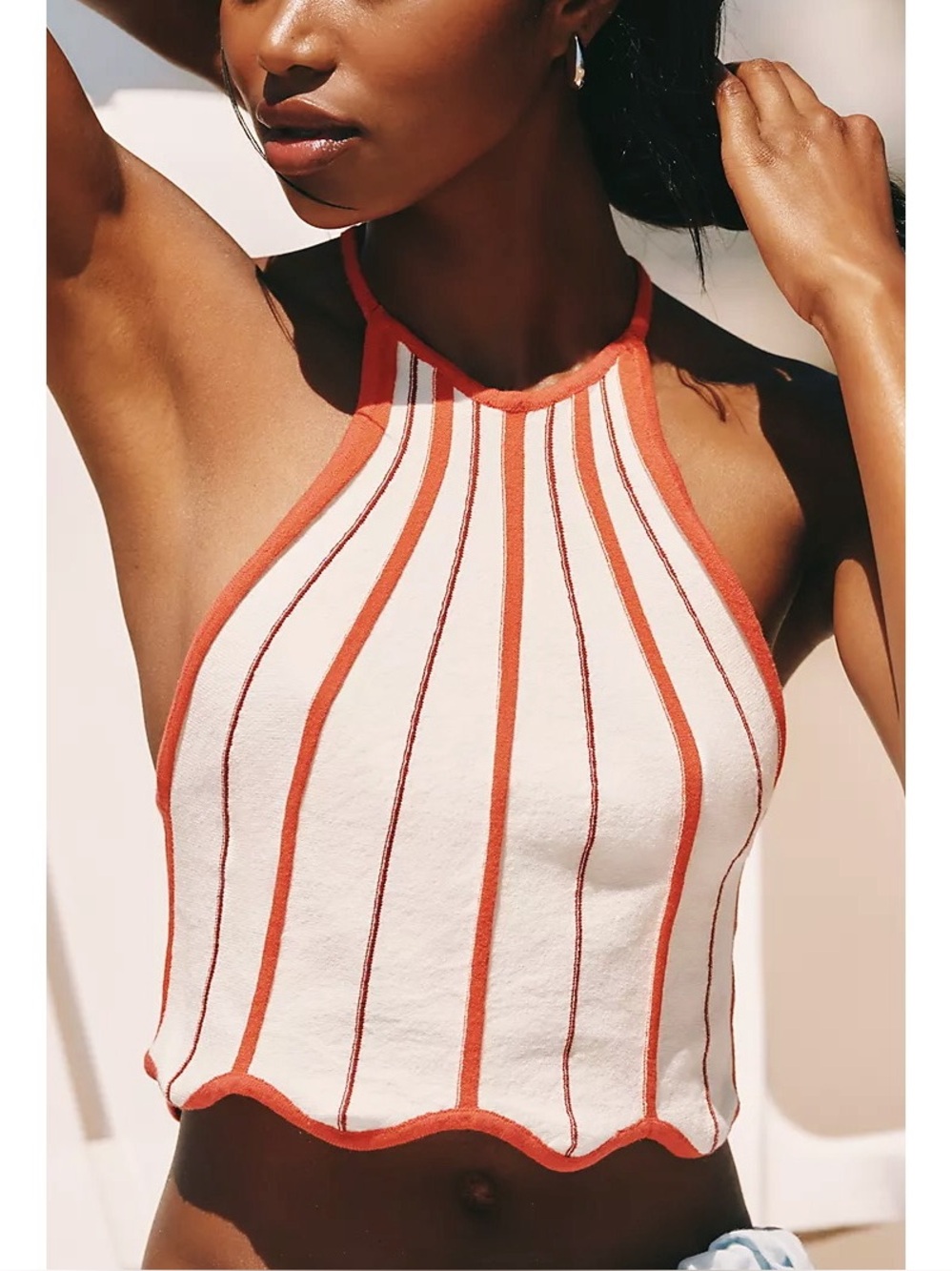 Anthropologie / Celandine Parasol Sweater Tank
